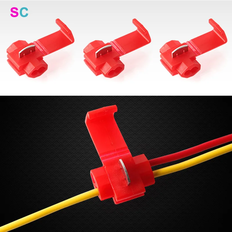 65PCS/BOX Scotch Lock Fast Connector AWG18-9 Without Breaking Wire Electrical Insulated Quick Splice Lock Crimp Terminals
65PCS/BOX Scotch Lock Fast Connector AWG18-9 Without Breaking Wire Electrical Insulated Quick Splice Lock Crimp Terminals