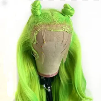 Bombshell Light Green Natural Wave 13*3 Inch Synthetic Lace Front Wig Heat Resistant Fiber With Baby Hair For Women Girl Wigs
Bombshell Light Green Natural Wave 13*3 Inch Synthetic Lace Front Wig Heat Resistant Fiber With Baby Hair For Women Girl Wigs