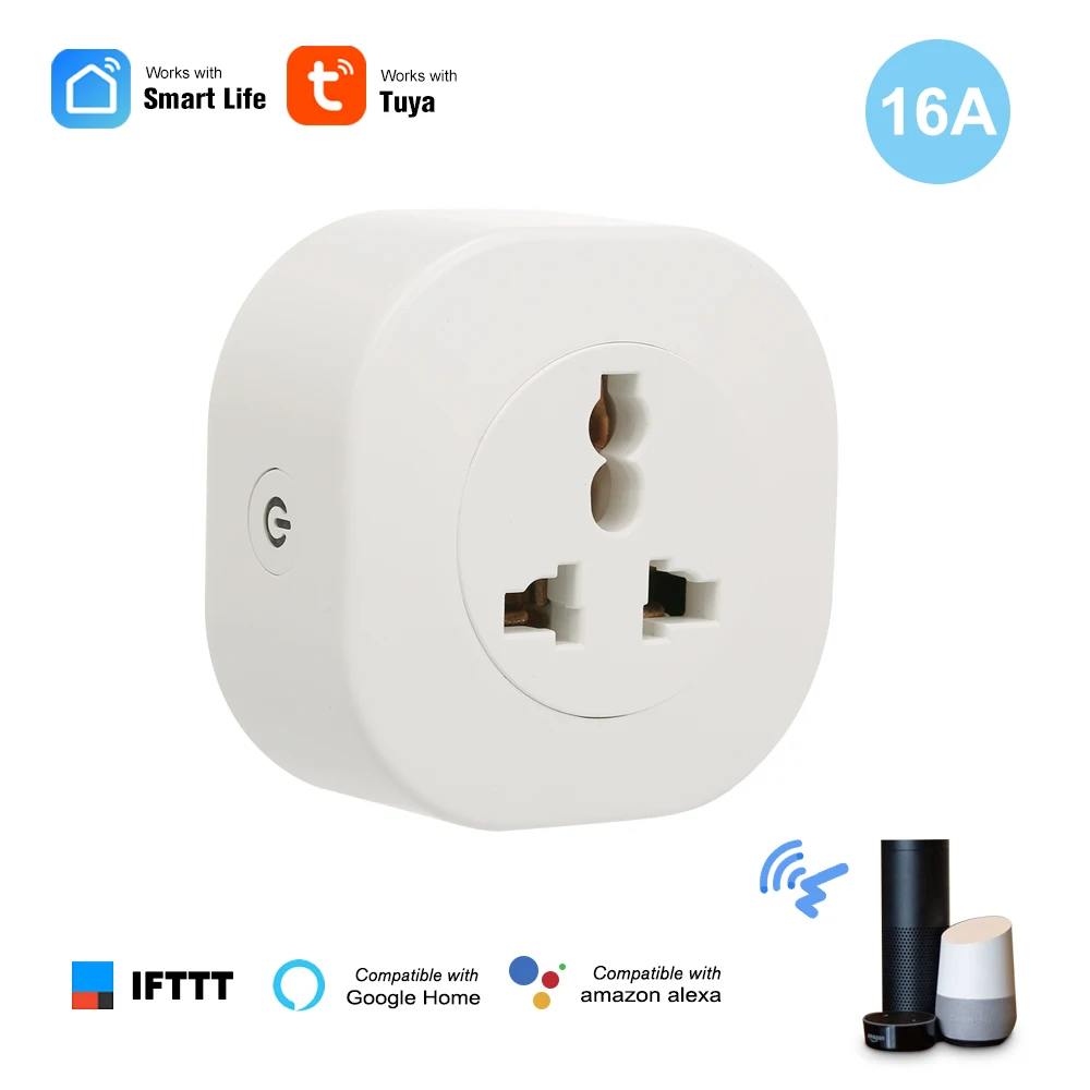 Smart Plug India Wifi Wireless Remote Control Voice Control Socket Power Monitor Plug Works For Amazon Echo For Google Home
Smart Plug India Wifi Wireless Remote Control Voice Control Socket Power Monitor Plug Works For Amazon Echo For Google Home
