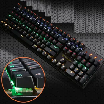 Gaming keyboard Linear Action/Keyclick mechanical keyboard notebook desktop electromechanical RGB Backlight
Gaming keyboard Linear Action/Keyclick mechanical keyboard notebook desktop electromechanical RGB Backlight