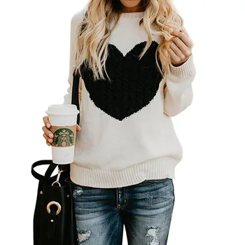Tops Autumn Winter Long Sleeve Female Sweater Hot Woman Sweater Knit Pullover Clothes Plus Size
Tops Autumn Winter Long Sleeve Female Sweater Hot Woman Sweater Knit Pullover Clothes Plus Size