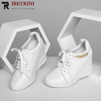 RIBETRINI Genuine Leather Leisure Women Spring Shoes Women Lace Up Increasing Height Handmade Pumps Solid Office Pumps 
RIBETRINI Genuine Leather Leisure Women Spring Shoes Women Lace Up Increasing Height Handmade Pumps Solid Office Pumps