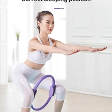 38cm Yoga Fitness Ring Circle Pilates Women Girl Fitness Ring Yoga Exercise Home Yoga Ring Circle Gym Workout Pilates Accesso