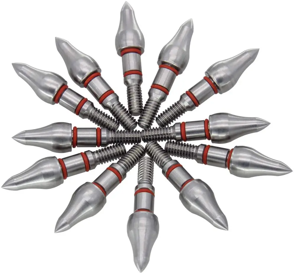 Maifield Stainless Steel Archery Field Points Easy Pull Outside Diameter 19/64"(7.54mm)85 Grain Screw in Archery Field
Maifield Stainless Steel Archery Field Points Easy Pull Outside Diameter 19/64"(7.54mm)85 Grain Screw in Archery Field