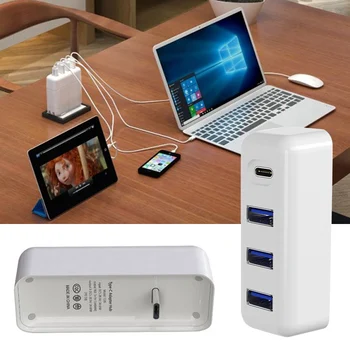 61W Type-C Laptop Power Dock Multifunctional Power Adapter USB 3.0 Dock Station Compatible for Macbook JHP-Best
61W Type-C Laptop Power Dock Multifunctional Power Adapter USB 3.0 Dock Station Compatible for Macbook JHP-Best