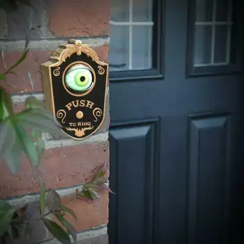 Halloween One-Eyed Doorbell Decoration Ghost's Day Glowing Wall Door Hanging Party Supplies
Halloween One-Eyed Doorbell Decoration Ghost's Day Glowing Wall Door Hanging Party Supplies