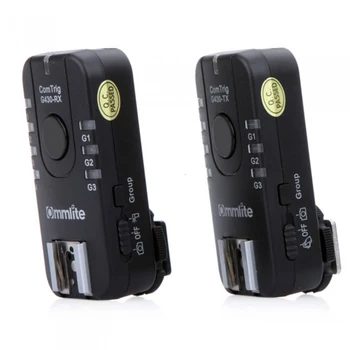 Camera Flash Accessories Multifunctional Grouping flash trigger ComTrig G430 Grouping Flash Trigger Kit for Nikon Pentax Cameras
Camera Flash Accessories Multifunctional Grouping flash trigger ComTrig G430 Grouping Flash Trigger Kit for Nikon Pentax Cameras