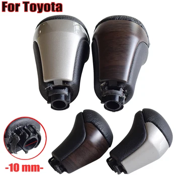 Gear Shifter Knob Stick Lever HandBall Fit For Toyota Highlander Prado 2018-2019 Real Leather Walnut Car Styling 
Gear Shifter Knob Stick Lever HandBall Fit For Toyota Highlander Prado 2018-2019 Real Leather Walnut Car Styling