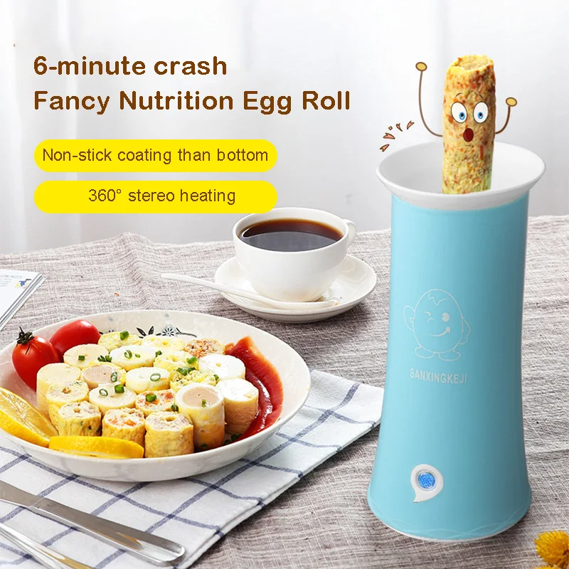220V Automatic Eggs Roll Maker Multifunction Mini Electric Spring Roll Maker Home Kitchen Breakfast Sausage Machine Egg Cooker
220V Automatic Eggs Roll Maker Multifunction Mini Electric Spring Roll Maker Home Kitchen Breakfast Sausage Machine Egg Cooker