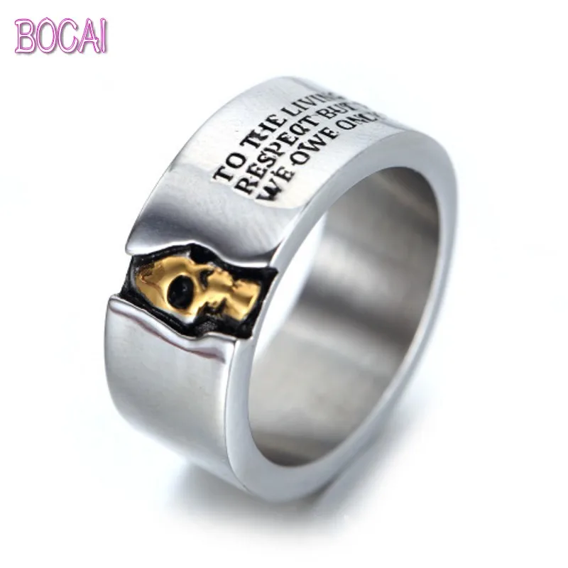 Top Selling New stainless steel jewelry men's ring retro skull titanium steel ring men's fashion party ring
Top Selling New stainless steel jewelry men's ring retro skull titanium steel ring men's fashion party ring