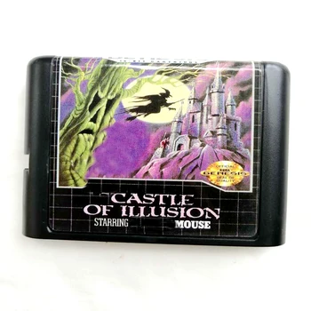 Castle of illusion Starring Mouse 16 bit MD Memory Card for Sega Mega Drive 2 for SEGA Genesis Megadrive
Castle of illusion Starring Mouse 16 bit MD Memory Card for Sega Mega Drive 2 for SEGA Genesis Megadrive
