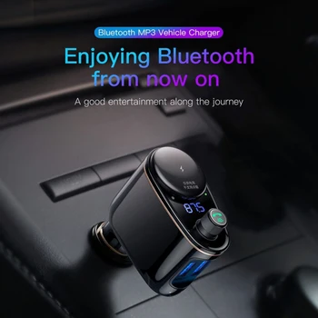 New Car Wireless Bluetooth V4.2 FM Transmitter MP3 Player 3.4A Dual USB Car Charger DOM668
New Car Wireless Bluetooth V4.2 FM Transmitter MP3 Player 3.4A Dual USB Car Charger DOM668