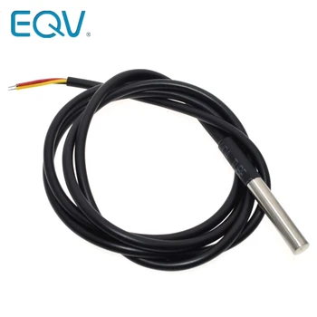 EQV 1PCS DS1820 Stainless steel package Waterproof DS18b20 temperature probe temperature sensor 18B20 For Arduino
EQV 1PCS DS1820 Stainless steel package Waterproof DS18b20 temperature probe temperature sensor 18B20 For Arduino