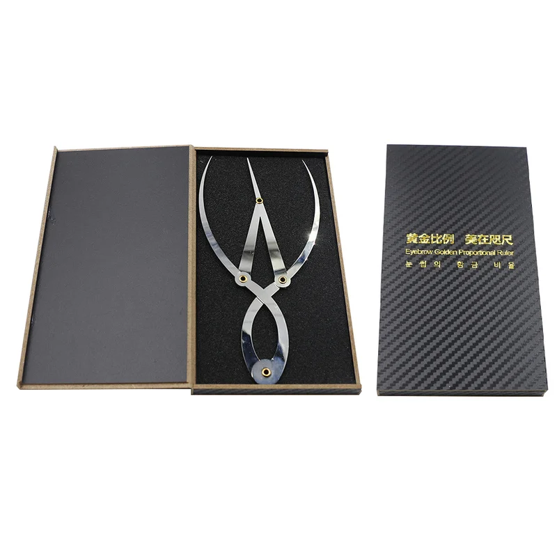 Permanent Makeup Tattoo New Gold Eyebrow Ruler Stainless Steel Ruler for Microblading Permanment Eyebrow Calipers
Permanent Makeup Tattoo New Gold Eyebrow Ruler Stainless Steel Ruler for Microblading Permanment Eyebrow Calipers