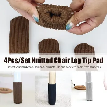 4PCS Chair Leg Tip Pad Cover Furniture Elastic Non-Slip Sock Floor Protector Table Chair Feet Furniture Accessories 3 Colors
4PCS Chair Leg Tip Pad Cover Furniture Elastic Non-Slip Sock Floor Protector Table Chair Feet Furniture Accessories 3 Colors