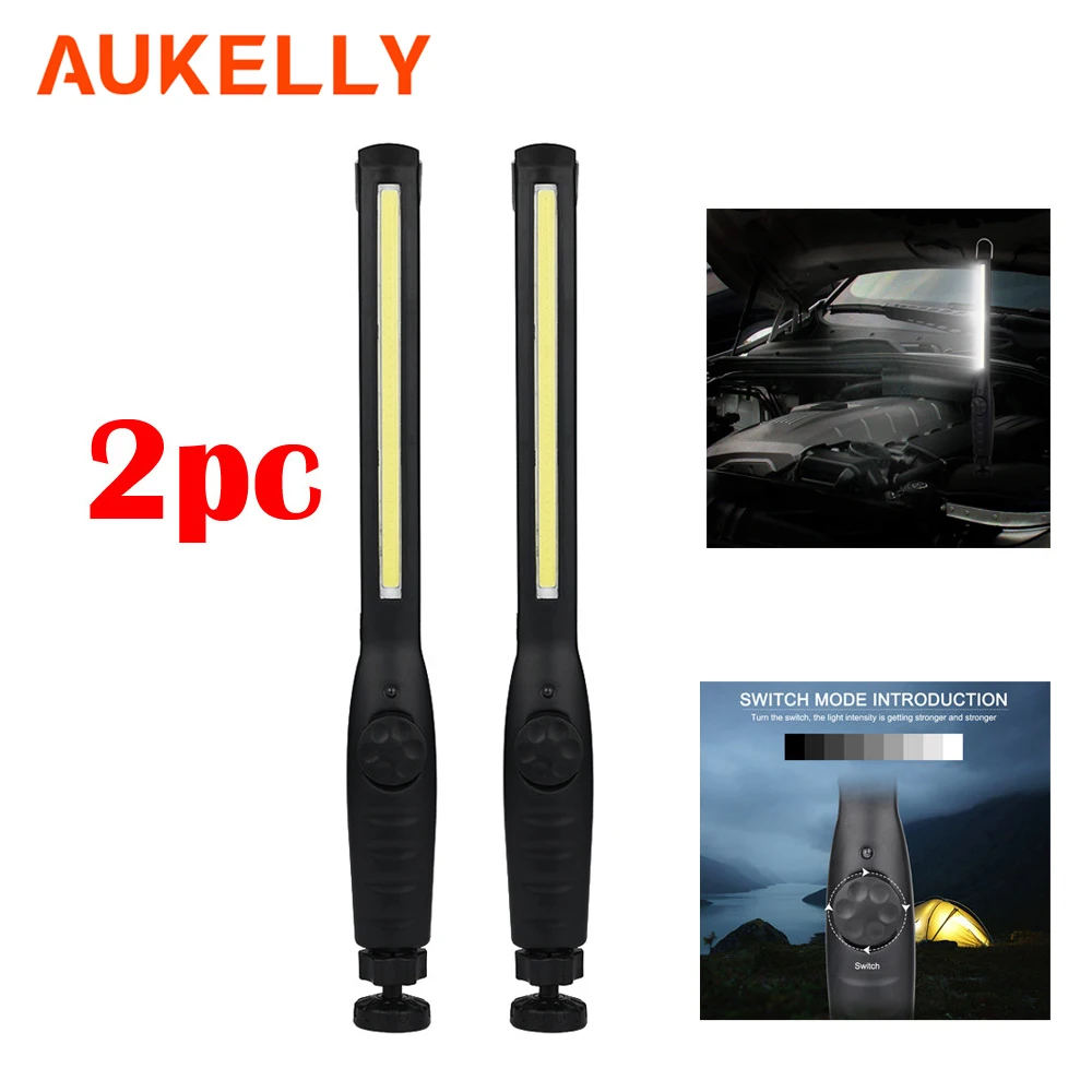 Protable Spotlight Working Light Multifunction Rechargeable COB LED Slim Work Light Lamp Flashlight Worklight Outdoor Light
Protable Spotlight Working Light Multifunction Rechargeable COB LED Slim Work Light Lamp Flashlight Worklight Outdoor Light