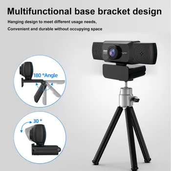 NEW 1080P HD Webcam With Mic Rotatable PC Desktop Web Built-in Microphone Computer Webcam Video Recording Webcam Cámara Web Cam
NEW 1080P HD Webcam With Mic Rotatable PC Desktop Web Built-in Microphone Computer Webcam Video Recording Webcam Cámara Web Cam