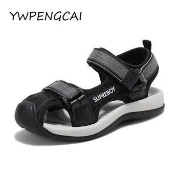 Size 28-41 Big Kids Summer Shoes Anti-slip Sandals For Boy Casual Sport Sandals High Quality Closed-Toe Boys Sandals
Size 28-41 Big Kids Summer Shoes Anti-slip Sandals For Boy Casual Sport Sandals High Quality Closed-Toe Boys Sandals