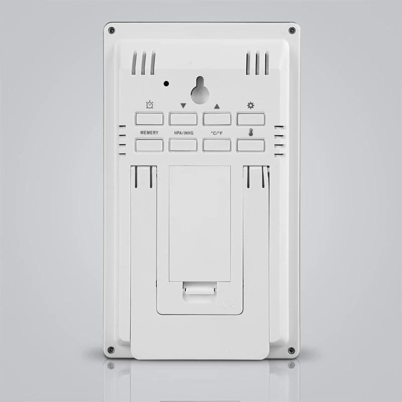 Wireless Weather Station Calendar Outdoor Temperature Humidity Meter Alarm Clock
Wireless Weather Station Calendar Outdoor Temperature Humidity Meter Alarm Clock