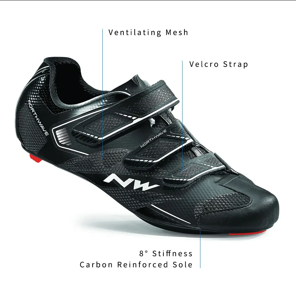Northwave JET 2 Cycling Shoes Road Bike NW SPD Triathlon Shose Men Bicycle Sport Cleat Women Locking Racing