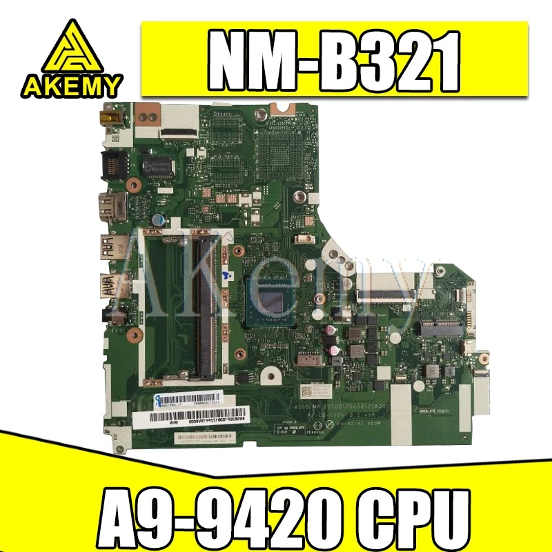 SAMXINNO NM-B321 motherboard for Lenovo 320-15IKB 320-15AST motherboard DG425 DG525 DG725 NM-B321 A9-AM9420 CPU Test original
SAMXINNO NM-B321 motherboard for Lenovo 320-15IKB 320-15AST motherboard DG425 DG525 DG725 NM-B321 A9-AM9420 CPU Test original