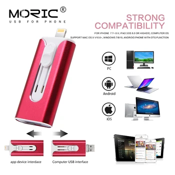 3 in 1 Pen drive USB Flash Drive usb memoria cel usb USB Stick Pendrive u disk memory stick For iPhone/iPad /Android Phone
3 in 1 Pen drive USB Flash Drive usb memoria cel usb USB Stick Pendrive u disk memory stick For iPhone/iPad /Android Phone