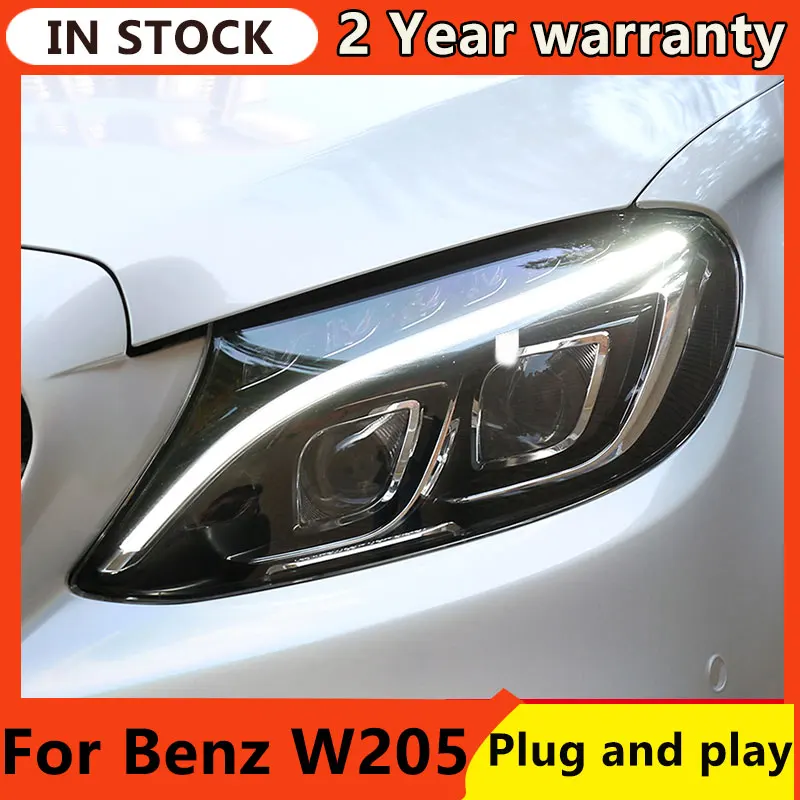 Car Styling Head Lamp for Benz W205 LED Headlight 2013-2017 Mercedes-Benz LED Headlight DRL Bi-Xenon Lens HID
Car Styling Head Lamp for Benz W205 LED Headlight 2013-2017 Mercedes-Benz LED Headlight DRL Bi-Xenon Lens HID