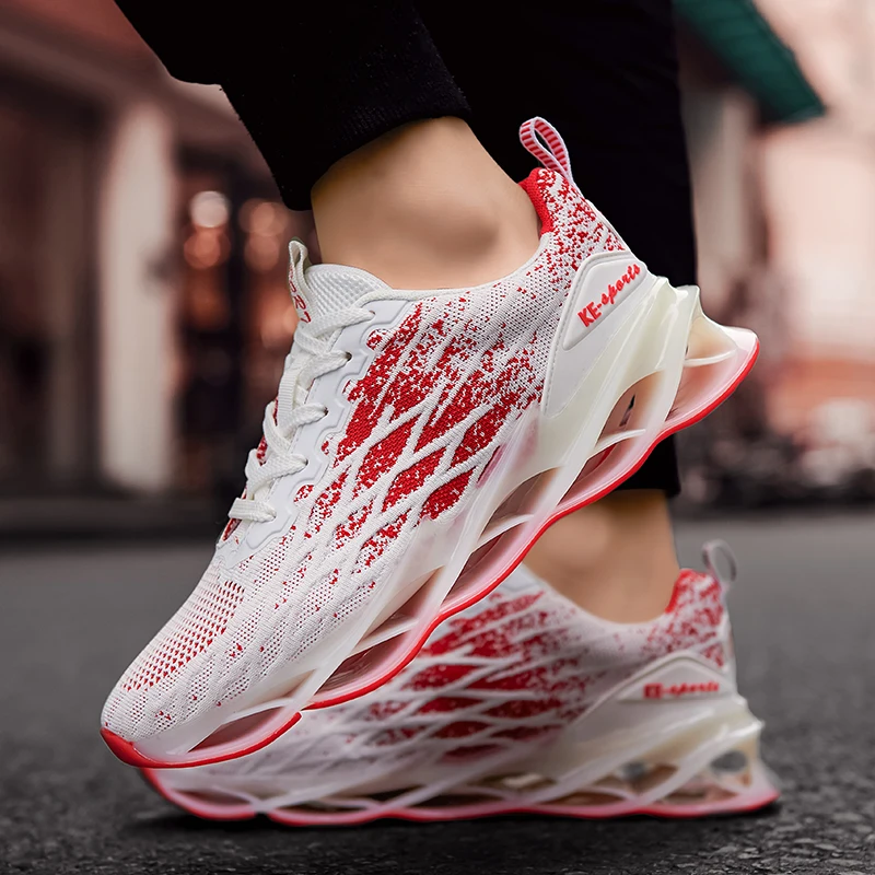 Top Quality Men Blade Sneakers Trend Cushioning Running Shoes Outdoor Jogging Training Footwear Athletic Gym Sports Shoes 39-46
Top Quality Men Blade Sneakers Trend Cushioning Running Shoes Outdoor Jogging Training Footwear Athletic Gym Sports Shoes 39-46