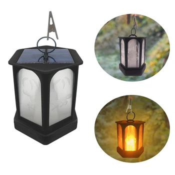 Hexagonal Lamp Hanging Energy Saving Outdoor Party Decorations Garden Waterproof Yard Flame Light Smokeless Led Solar Powered 
Hexagonal Lamp Hanging Energy Saving Outdoor Party Decorations Garden Waterproof Yard Flame Light Smokeless Led Solar Powered