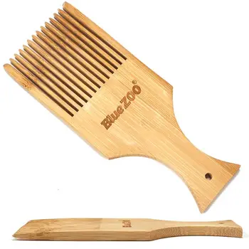Anti-static Natural Bamboo Hair Pick Comb Scalp Massage Wide Tooth Detangling Combs Tool
Anti-static Natural Bamboo Hair Pick Comb Scalp Massage Wide Tooth Detangling Combs Tool