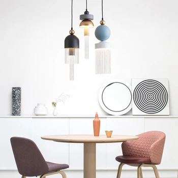 Postmodernism Style Simple Led Pendant Lights Restaurant Bar Macarons Aluminum Hanging Lamp New Design Iron Art Bedroom Lighting
Postmodernism Style Simple Led Pendant Lights Restaurant Bar Macarons Aluminum Hanging Lamp New Design Iron Art Bedroom Lighting