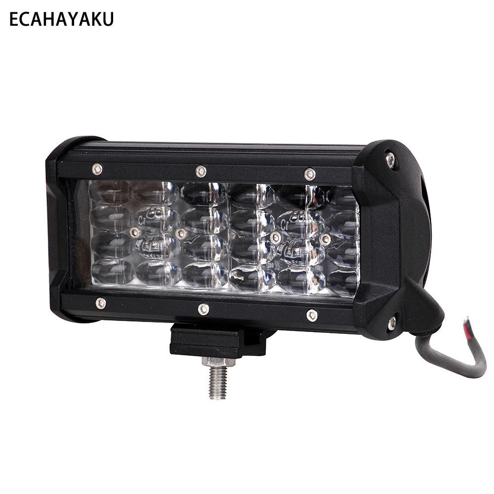 1PCS ECAHAYAKU 7 Inch 72W Quad Row LED Light Bar Combo Beam IP68 6000K for Offroad vehicles-ATVs SUV Trucks 12V/24V Car LED Lamp
1PCS ECAHAYAKU 7 Inch 72W Quad Row LED Light Bar Combo Beam IP68 6000K for Offroad vehicles-ATVs SUV Trucks 12V/24V Car LED Lamp