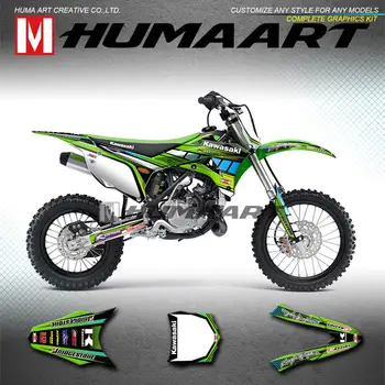 HUMAART Motorcycle Graphics Personalised Sticker Kit Deco for Kawasaki KX 85 100 KX85 KX100 2014 2015 2016 2017 2018 2019
HUMAART Motorcycle Graphics Personalised Sticker Kit Deco for Kawasaki KX 85 100 KX85 KX100 2014 2015 2016 2017 2018 2019