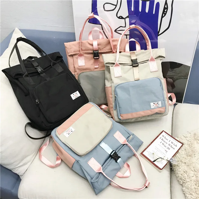 2019 New Style Korean-style Nylon Fabric Water Resistant Waterproof Large-Volume Men And Women Celebrity Style Backpack
2019 New Style Korean-style Nylon Fabric Water Resistant Waterproof Large-Volume Men And Women Celebrity Style Backpack