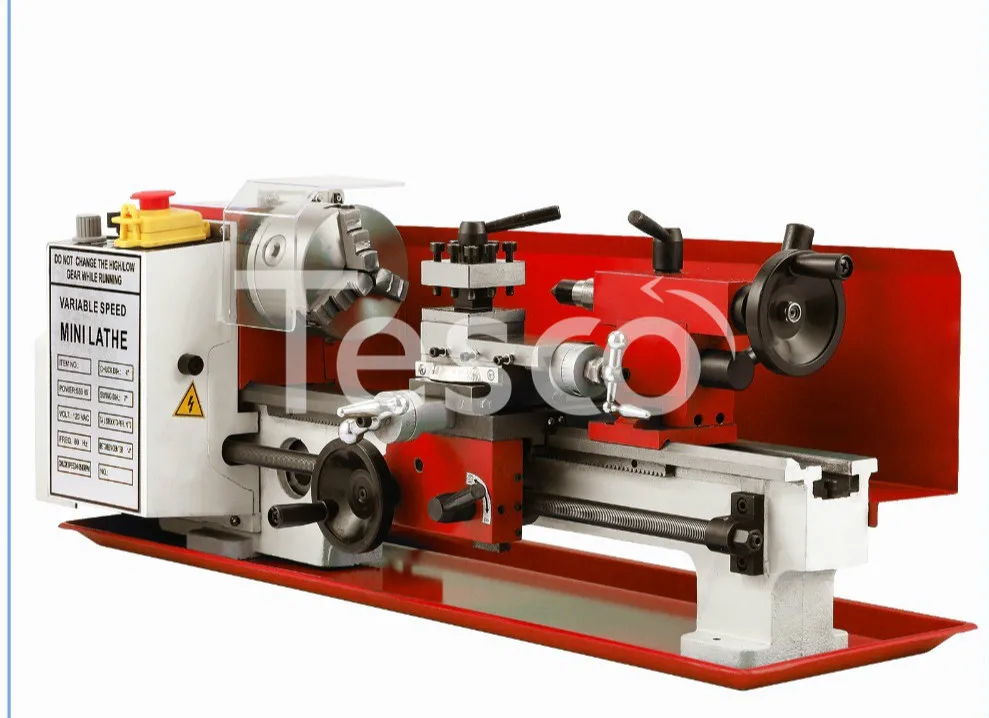 Mini high-Precision DIY Shop Benchtop Metal Lathe Tool Machine Variable Speed Milling
Mini high-Precision DIY Shop Benchtop Metal Lathe Tool Machine Variable Speed Milling