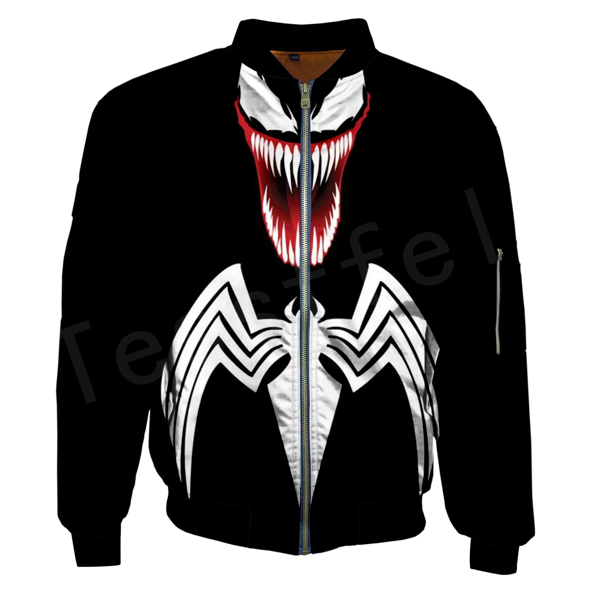 

Tessffel Unisex Tracksuit Hotmovie Marvel Venom Tom Hardy The Avengers Men/Women 3DPrint Zipper/Hoodies/Hoodie/Bomber Jackets s3