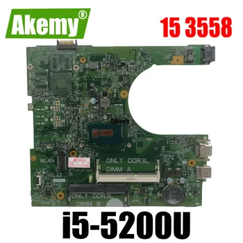 For DELL INSPIRON 15 3558 Laptop Motherboard With i5-5200U CN-0MHDT2 0MHDT2 MHDT2 PWB:1XVKN MB 100% Tested Fast Ship
For DELL INSPIRON 15 3558 Laptop Motherboard With i5-5200U CN-0MHDT2 0MHDT2 MHDT2 PWB:1XVKN MB 100% Tested Fast Ship