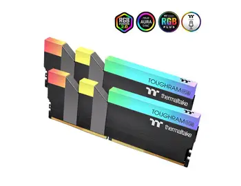Thermaltake ToughRam RGB DDR4 3600 16GB (8Gx2) Kit Desktop memory (software control/linked motherboard)
Thermaltake ToughRam RGB DDR4 3600 16GB (8Gx2) Kit Desktop memory (software control/linked motherboard)