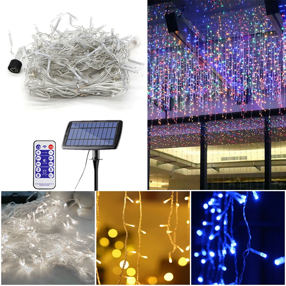 LED Icicle Curtain Light 96leds LED Fairy Icicle String Curtain Lights Indoor Outdoor Xmas Wedding Holiday Party Decor Garden
LED Icicle Curtain Light 96leds LED Fairy Icicle String Curtain Lights Indoor Outdoor Xmas Wedding Holiday Party Decor Garden