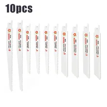 10 Pcs Woodworking Reciprocating Saw Blade Mixed 6 "8" Saber Reciprocating Saw Blade Wood Metal Pipe Cutting 6tpi 10tpi 18tpi
10 Pcs Woodworking Reciprocating Saw Blade Mixed 6 "8" Saber Reciprocating Saw Blade Wood Metal Pipe Cutting 6tpi 10tpi 18tpi