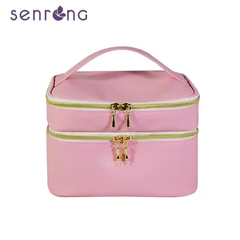 2020 New Cosmetic Bag Korean Version Double-layer Multi-function Pink Cosmetic Bag Large-capacity Portable Square Cosmetic Bag
2020 New Cosmetic Bag Korean Version Double-layer Multi-function Pink Cosmetic Bag Large-capacity Portable Square Cosmetic Bag