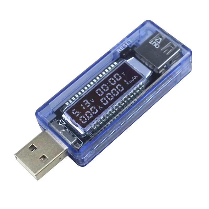 1pc USB Current Voltage Capacity Tester Power Energy Capacity Meter Battery Test Volt Current Voltage Detector
1pc USB Current Voltage Capacity Tester Power Energy Capacity Meter Battery Test Volt Current Voltage Detector