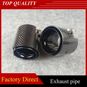 1 Piece Glossy Black Exhaust Muffler Tips for B MW F87 M2 F80 M3 F82 F83 M4 M Performance exhaust Pipe car accessories 
1 Piece Glossy Black Exhaust Muffler Tips for B MW F87 M2 F80 M3 F82 F83 M4 M Performance exhaust Pipe car accessories