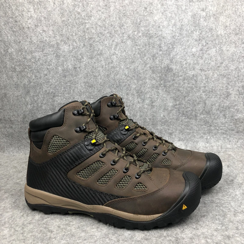 Men outdoor Anti-hit steel toe hiking boots mens warm cowhide leather anti-skid trekking mountain shoes working boots PLUS SIZE 
Men outdoor Anti-hit steel toe hiking boots mens warm cowhide leather anti-skid trekking mountain shoes working boots PLUS SIZE