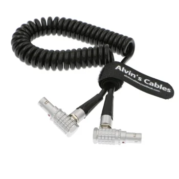 Alvin's Cables 2 Pin Male Right Angle Coiled Twist Cable for Power Teradek Bond ARRI Alexa Camera
Alvin's Cables 2 Pin Male Right Angle Coiled Twist Cable for Power Teradek Bond ARRI Alexa Camera