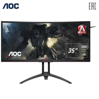 LCD Monitors AOC AG352UCG6 PC peripherals computer game monitor FHD MVA 35'' 3440x1440(UWQHD) MVA Curved 300cd m2 H178° V178° 2500:1
LCD Monitors AOC AG352UCG6 PC peripherals computer game monitor FHD MVA 35'' 3440x1440(UWQHD) MVA Curved 300cd m2 H178° V178° 2500:1