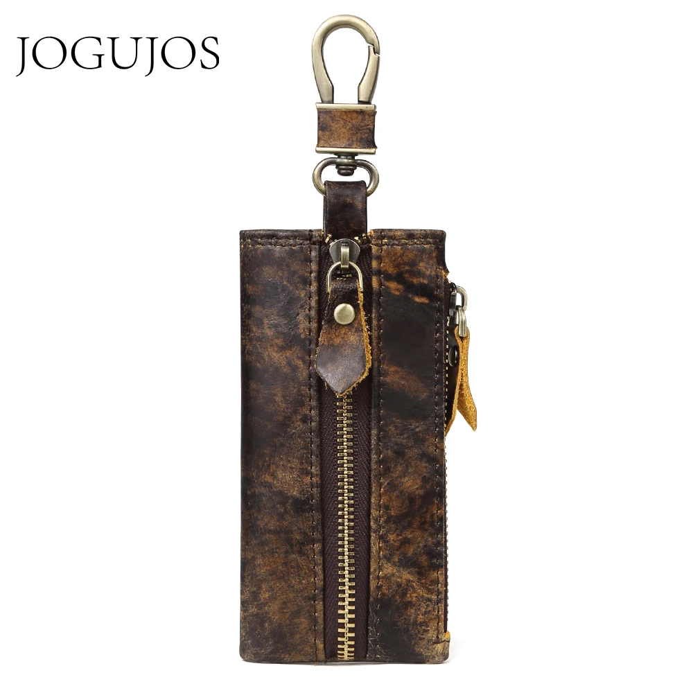 JOGUJOS Genuine Leather Key Wallet Men Cowhide Keychain Covers Key Holder Automobile Male Flower skin Keys Storage bag
JOGUJOS Genuine Leather Key Wallet Men Cowhide Keychain Covers Key Holder Automobile Male Flower skin Keys Storage bag