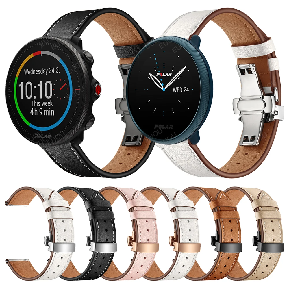Butterfly Buckle Leather Strap For POLAR IGNITE 2/Unite WristBand Watch Band For POLAR Vantage M2 M/Grit X Watchband Bracelet
Butterfly Buckle Leather Strap For POLAR IGNITE 2/Unite WristBand Watch Band For POLAR Vantage M2 M/Grit X Watchband Bracelet