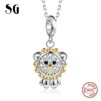 Animal Lion King Pendant Necklaces For Women Fashion Sterling Silver Jewelry Authentic 100% 925 Sterling Silver Cute
Animal Lion King Pendant Necklaces For Women Fashion Sterling Silver Jewelry Authentic 100% 925 Sterling Silver Cute