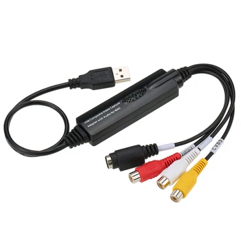 USB Video Audio Capture Grabber Recorder Adapter Card for MAC OS 10.4 - 10.12 Camcorder VHS Tape VCR DVD TV Box
USB Video Audio Capture Grabber Recorder Adapter Card for MAC OS 10.4 - 10.12 Camcorder VHS Tape VCR DVD TV Box